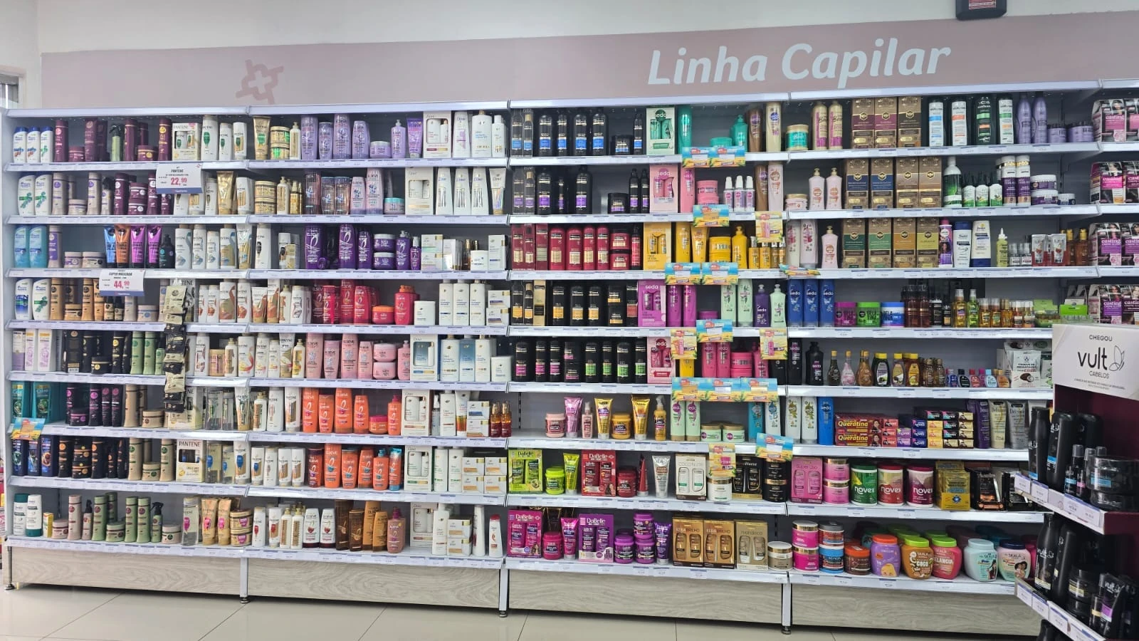 Antes: Linha capilar
