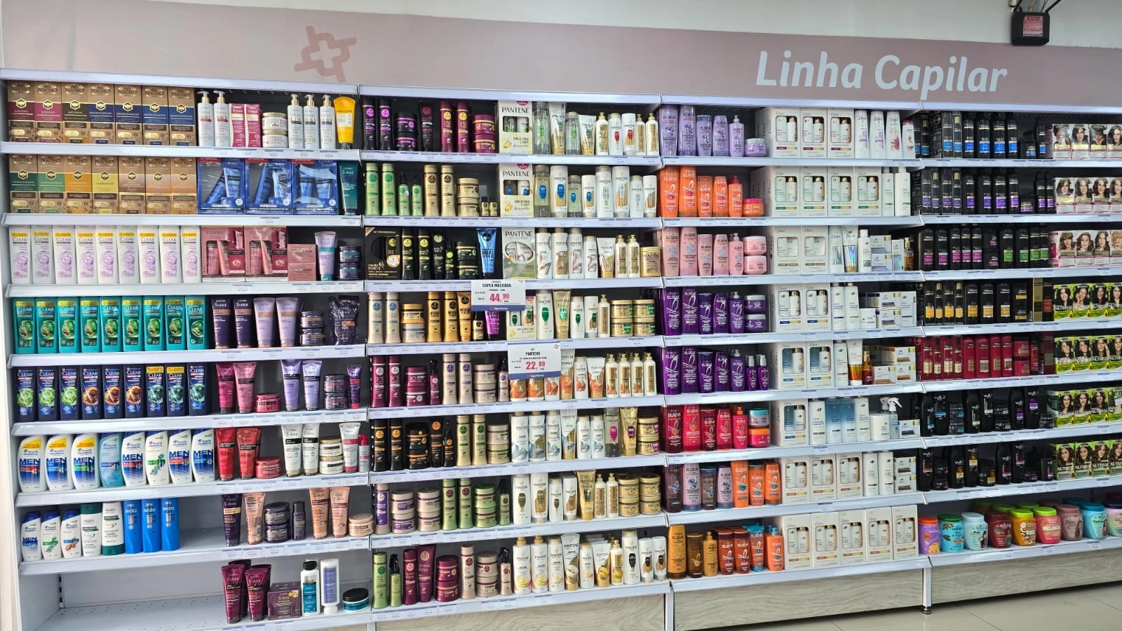 Depois: Linha capilar